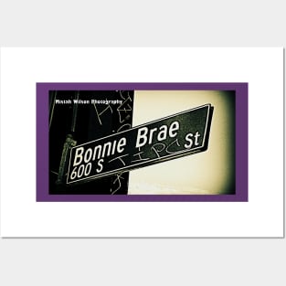 Bonnie Brae Street, Los Angeles, California by Mistah Wilson Posters and Art